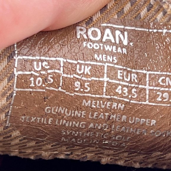 Roan Melvern Gray Suede Slip On Laser Cut Espadrille Rubber Outsole Loafers 10.5 main image 9